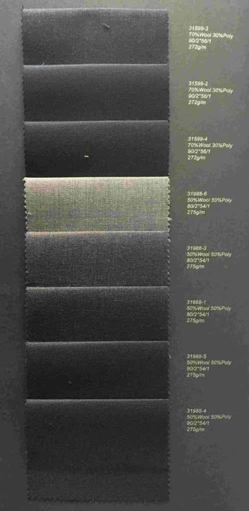 01 worsted wool fabric agent from China