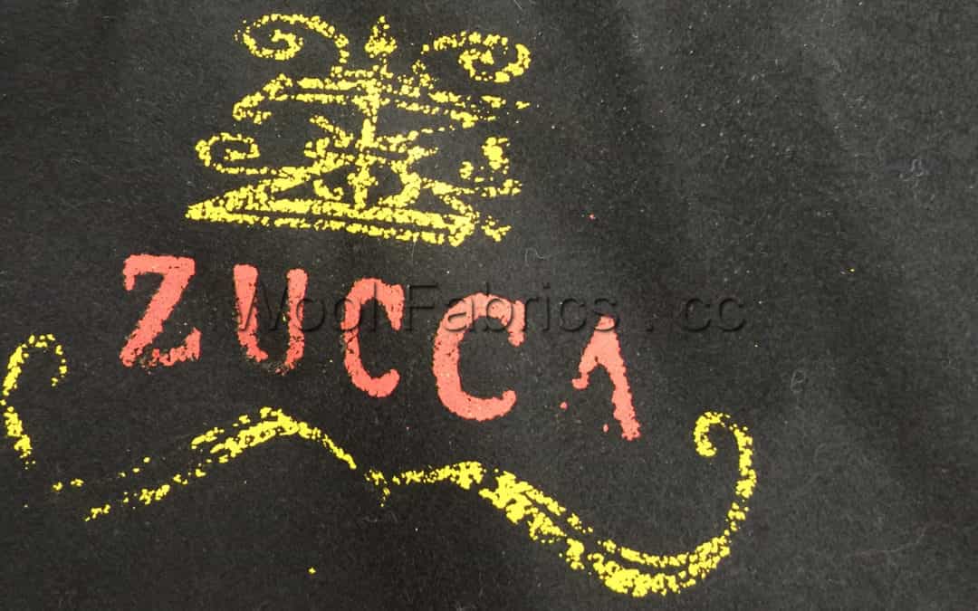 Zucca wool fabric for coats and jackets