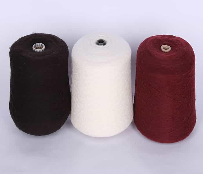 3 colors of napping yarns