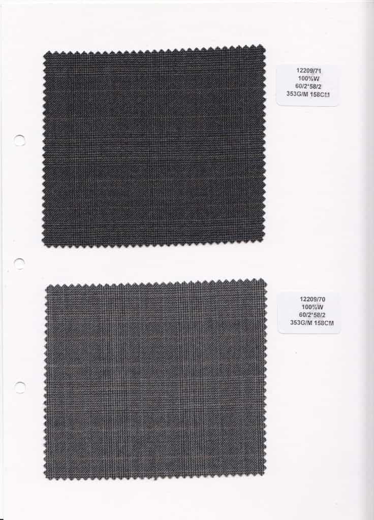 China grey stock wool fabric 