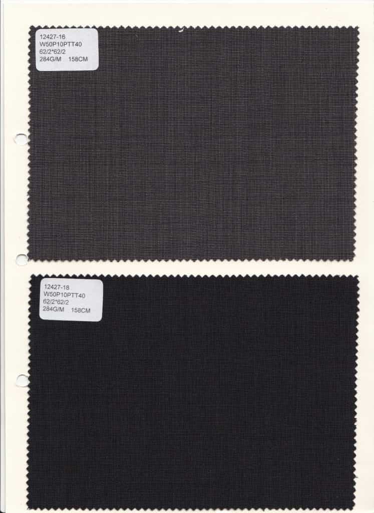 black 100 wool fabric supplier