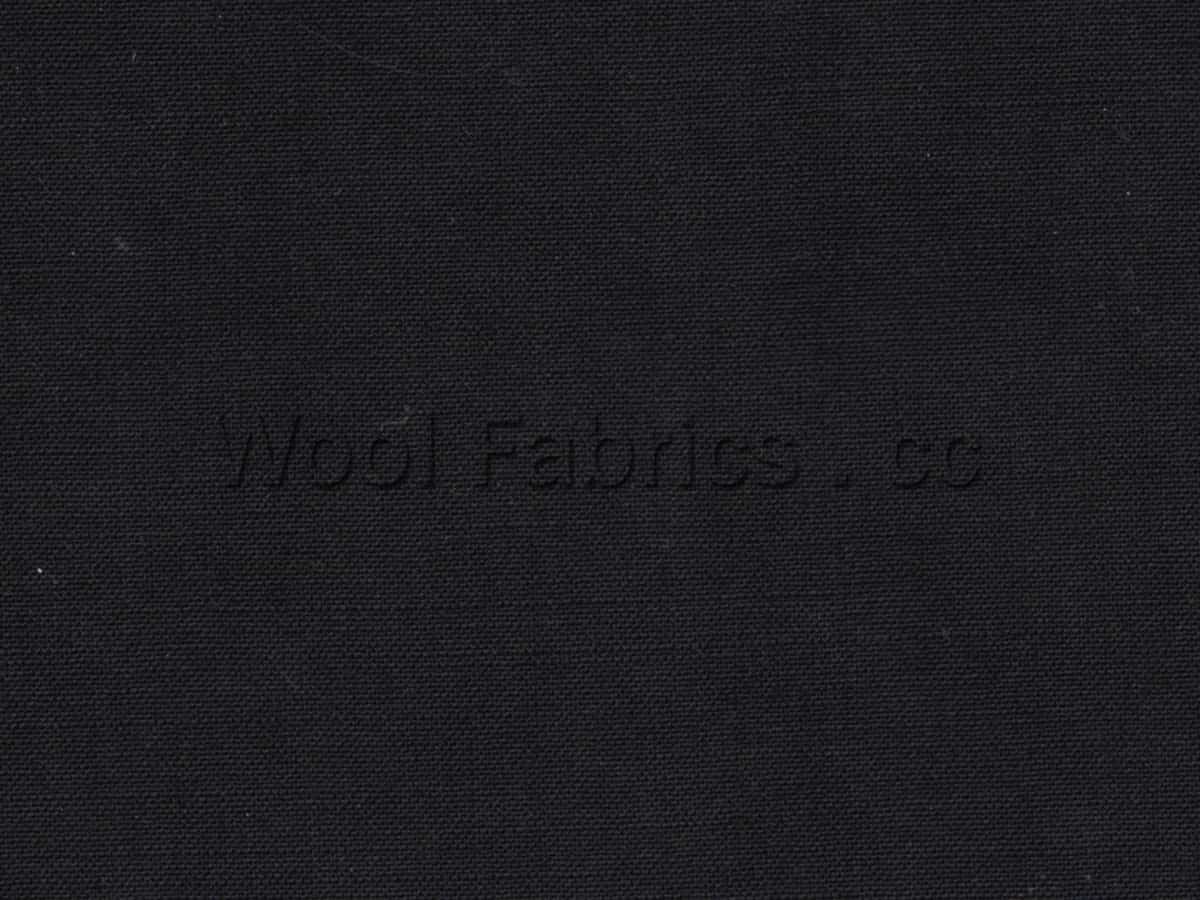 pure wool lycra black fabric