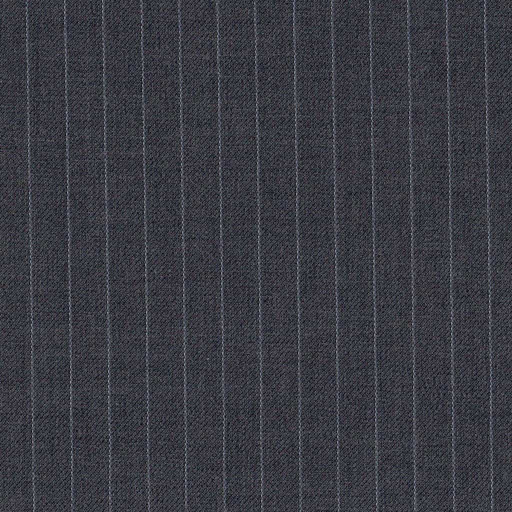 white stripe blue worsted wool fabric