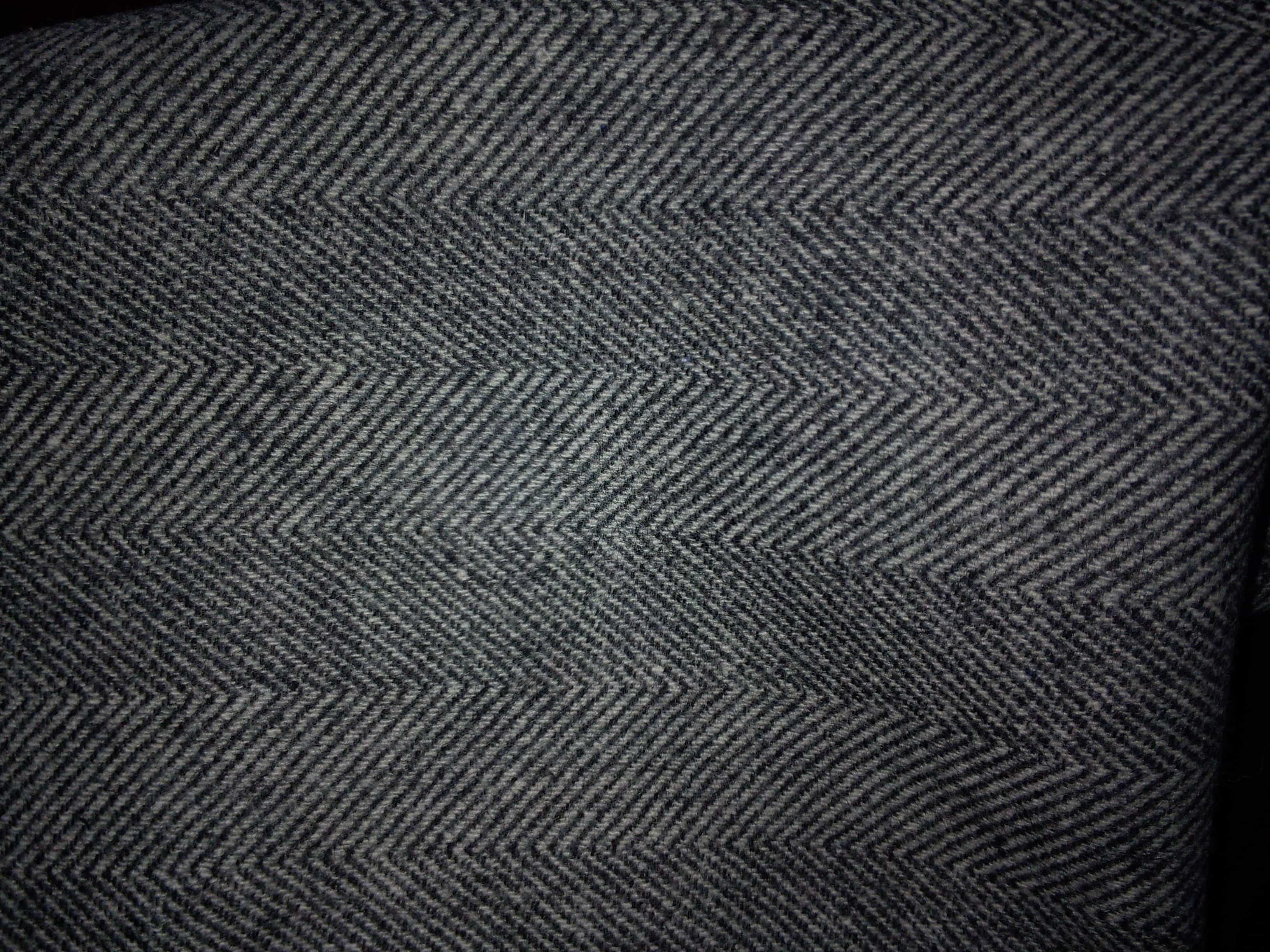 dark grey wool fabric