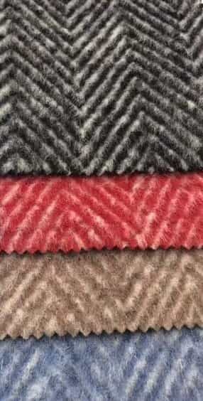 various colors herringbone wool knitted 