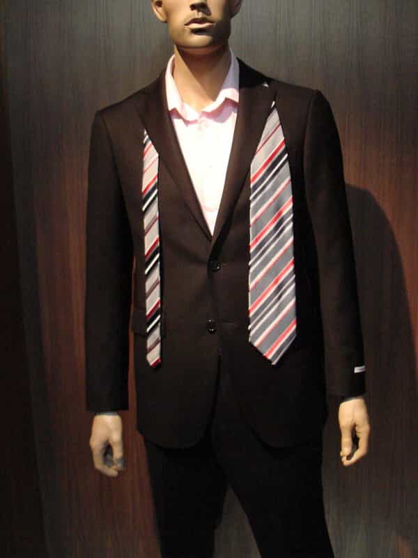 classical men's suits with tie