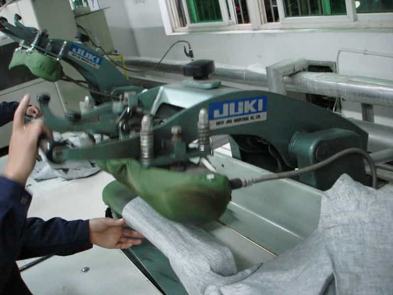 pressing machine shoulder-China men's suits mill
