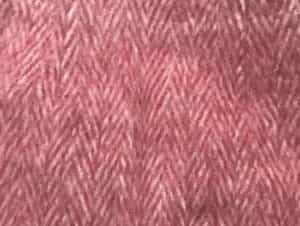 Red herringbone fabric for coat design