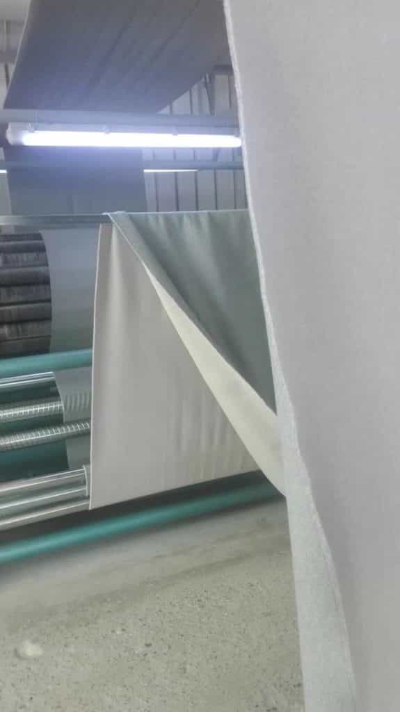 grey double-face wool knitting