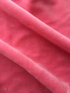 China red BOA knitting fabric