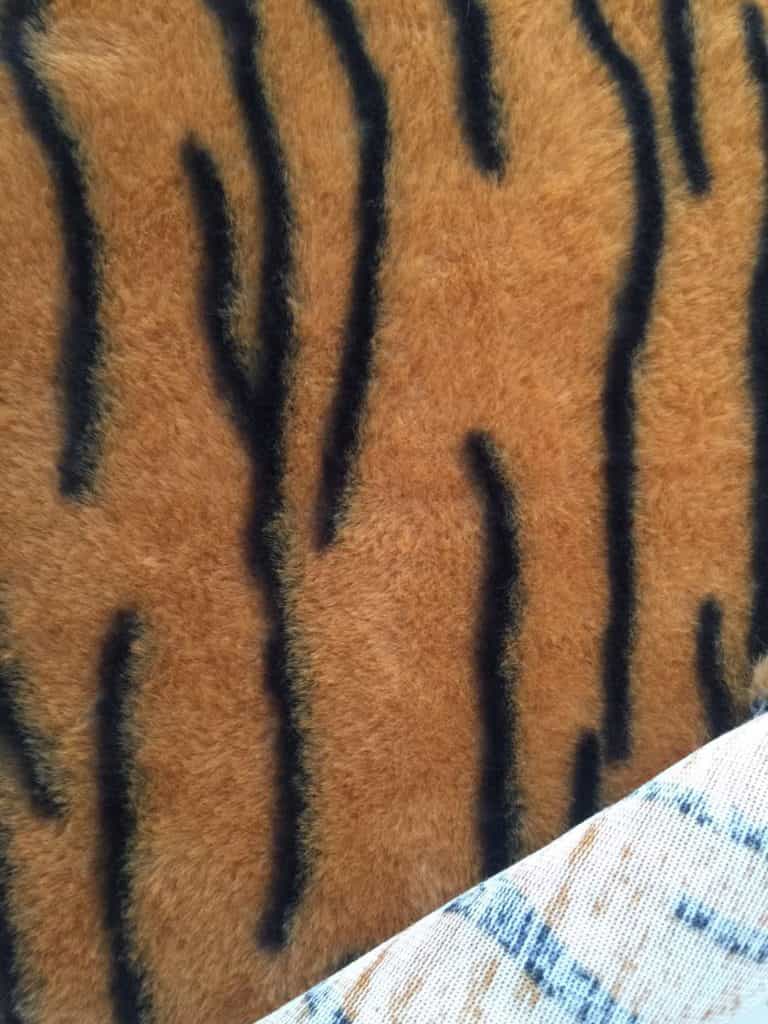 tiger BOA knitted fabric