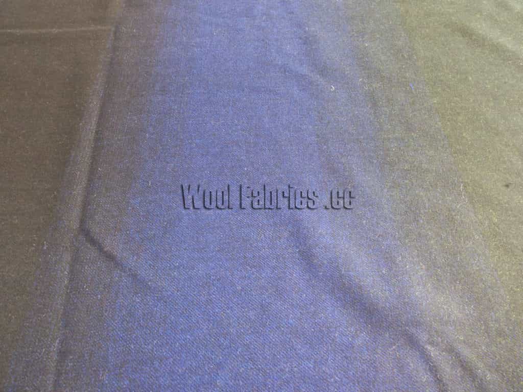 Blue woolen fabric
