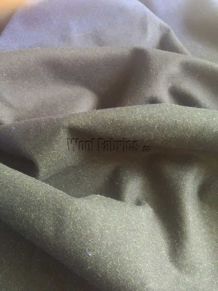 grey gradient wool woven fabric