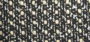 black white woolen jacket fabric