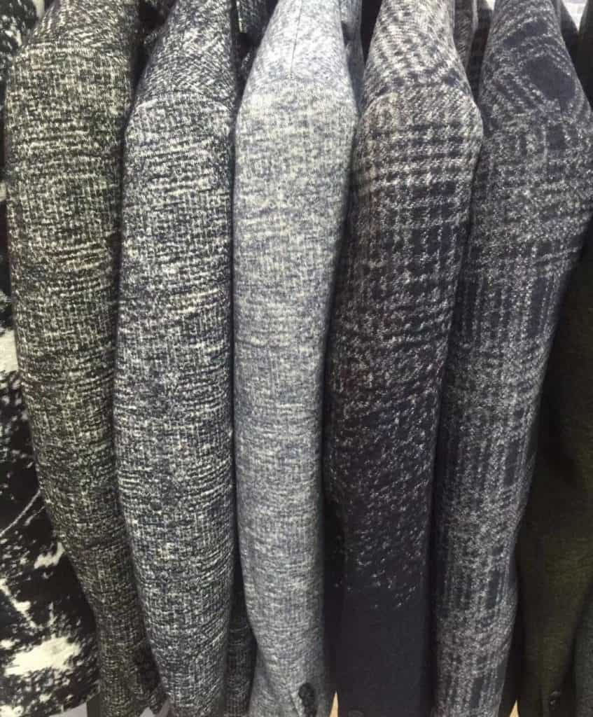 AW19 collection wool blend jacket