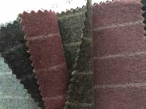 recycled wool fabric stripes - ZS-16085 swatch