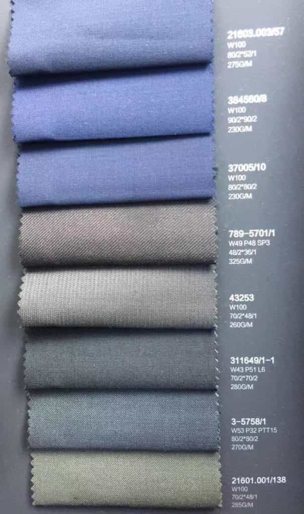 zs181103 wosted wool suiting ready goods