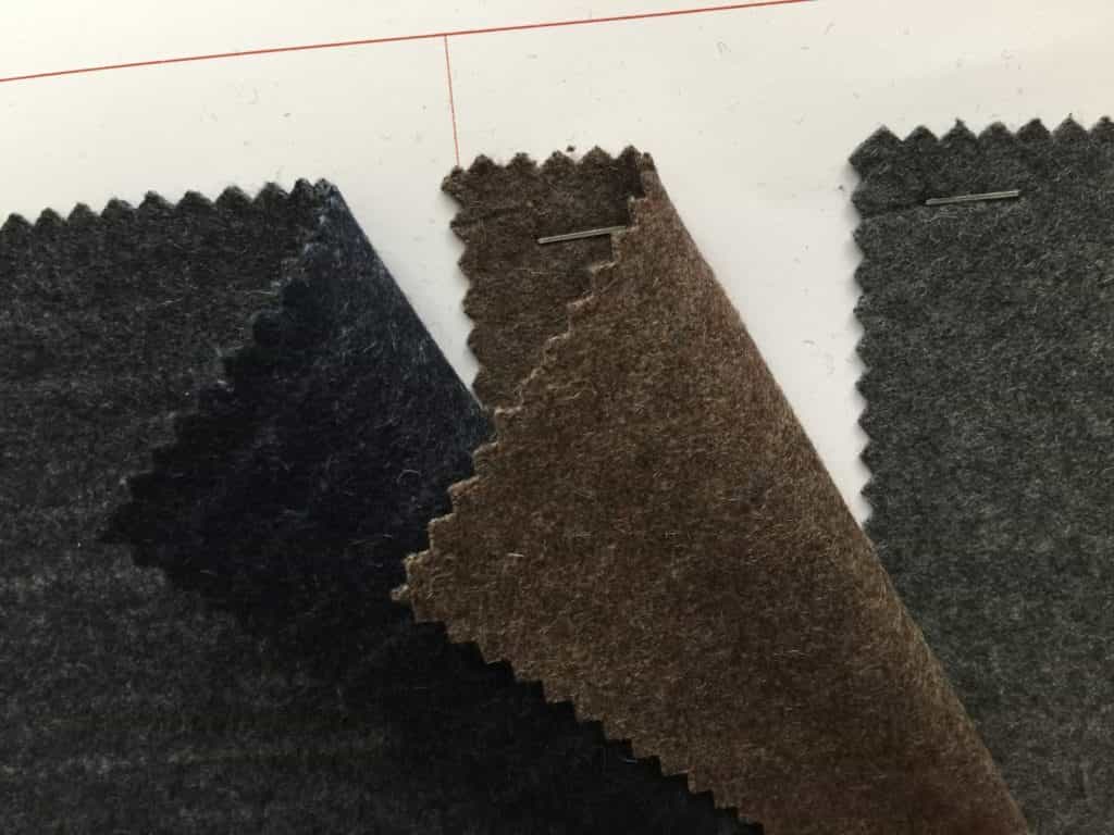 17084 recycle woolen stripe fabric
