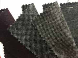 ZS H012 men's jacket wool knit check fabrics