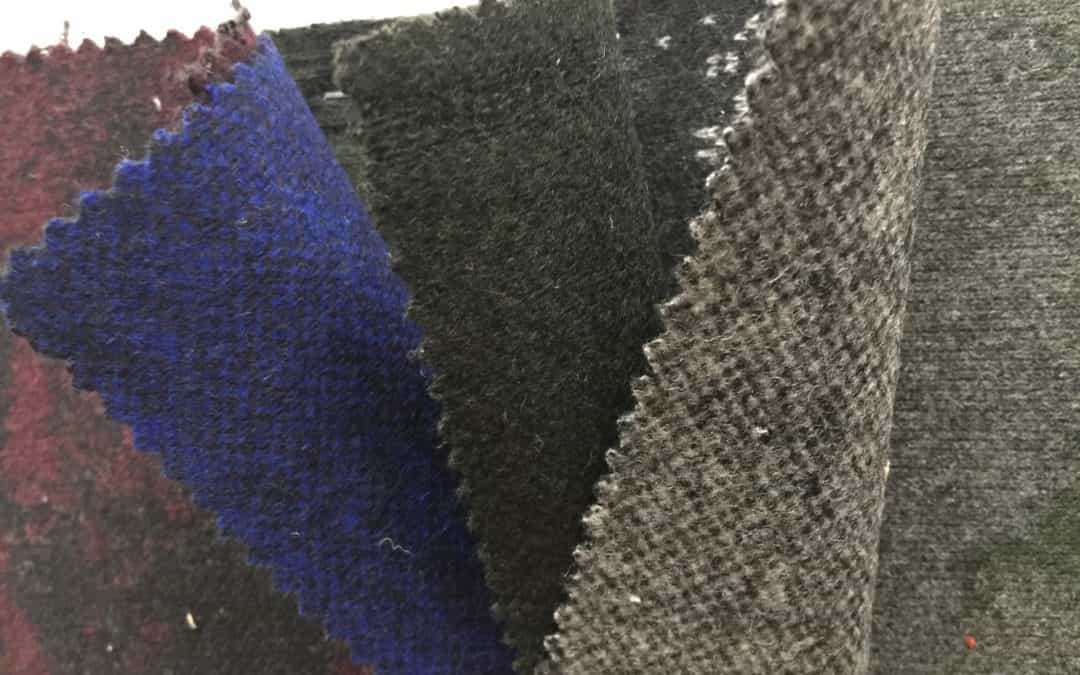 H024 wool knitted fabric details