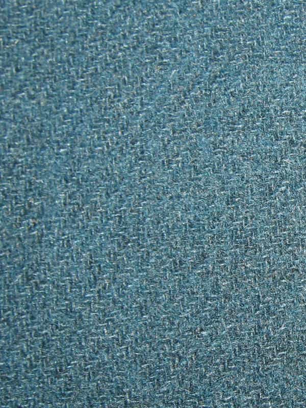 navy wool woven flannel fabric