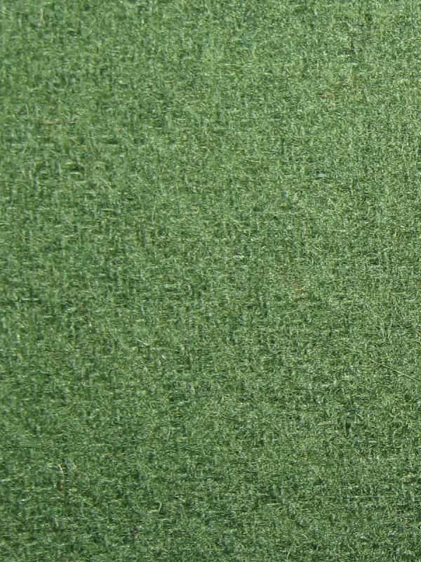green wool woven fabric