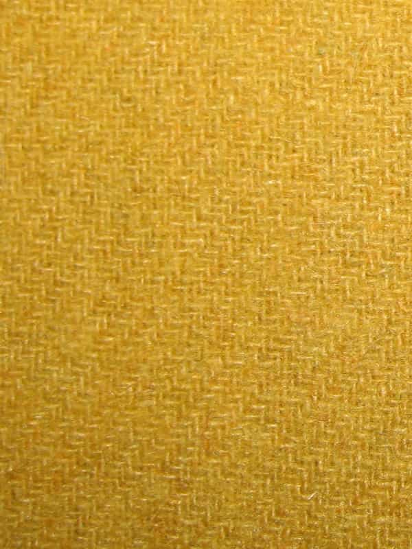 yellow wool woven fabric