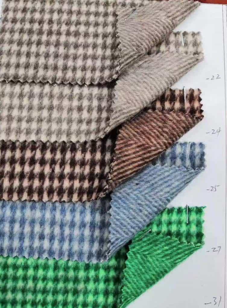 double side wool woolen fabrics