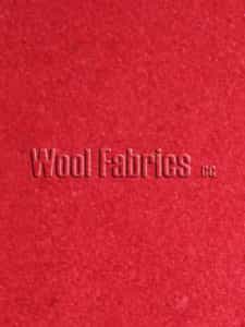 red woolen melton fabric samples