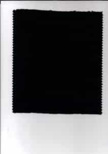 black wool woven fabric