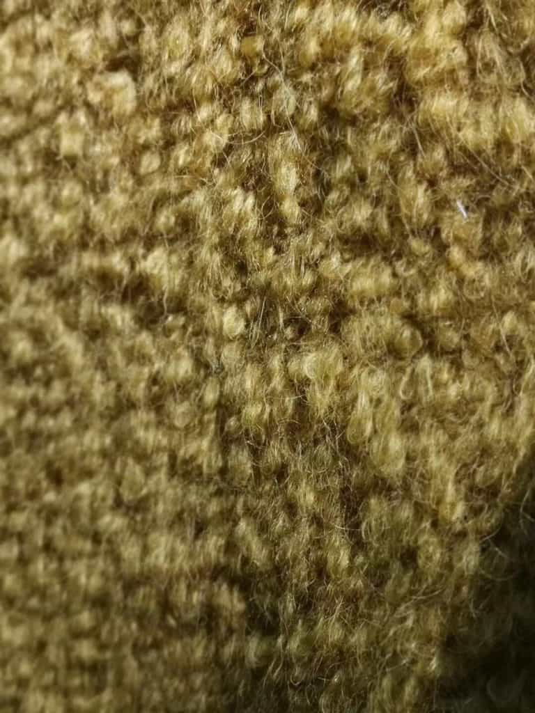 camel wool loop knit fabric