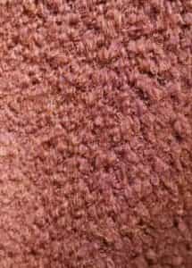 pink wool loop knitted fabric