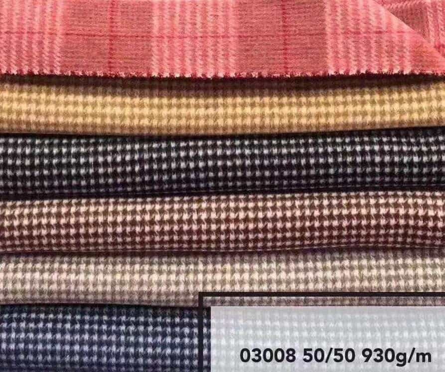 wool check collection fabrics