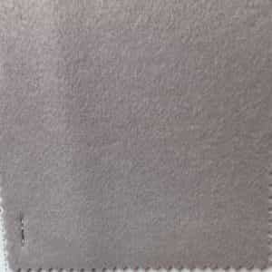 90w10cashmere wool fabric stock in light grey color