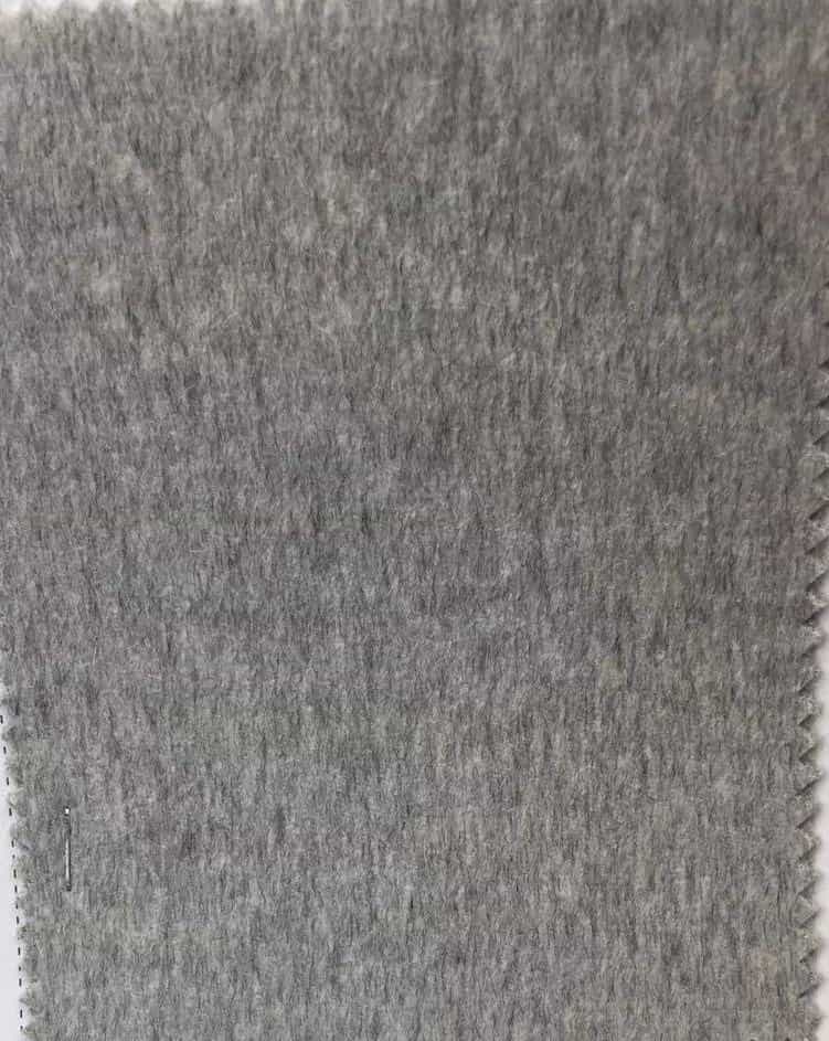 blended grey wool cashere fabric for men's wool coats
