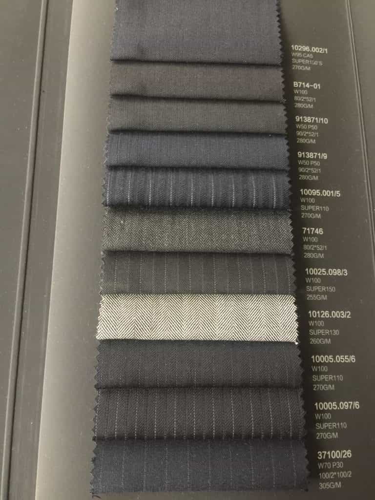 dark color wool fabric stocklots