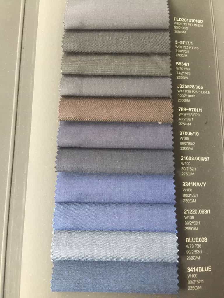100wool fabric stock for suits order