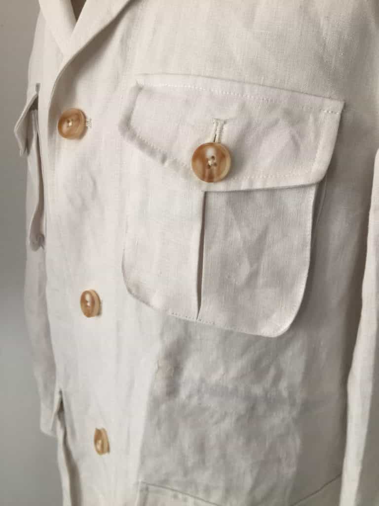 3D pocket for custom made jacket