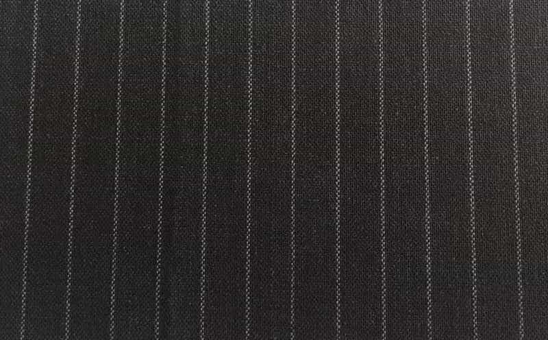 ZS 21769118 2 stripe wool spandex fabric stock for suits