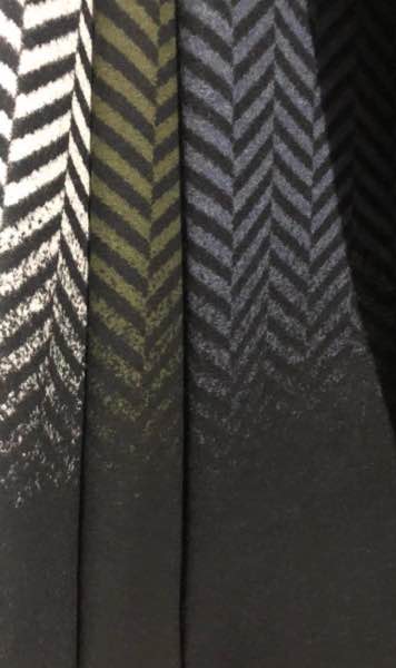 gradient woolen fabric fishbone