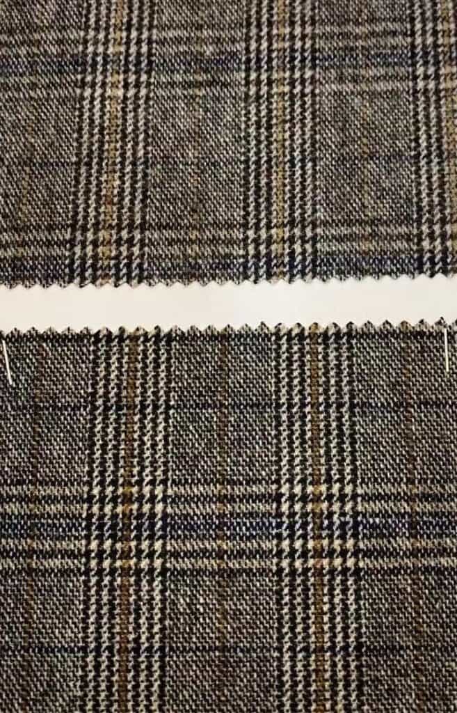 40wool check fabrics for blazers