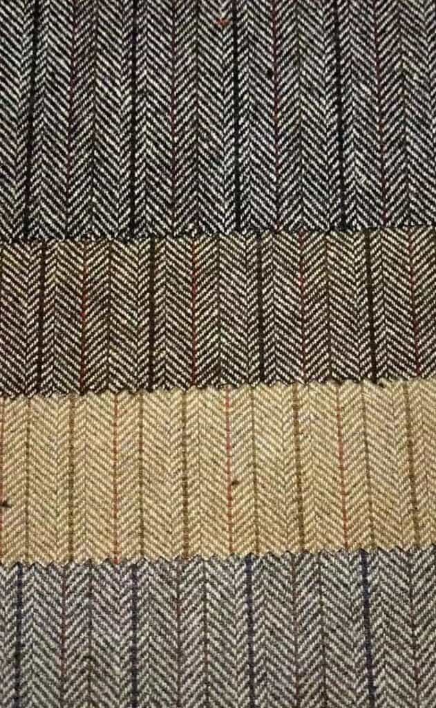 wool stripe fabrics women jackets