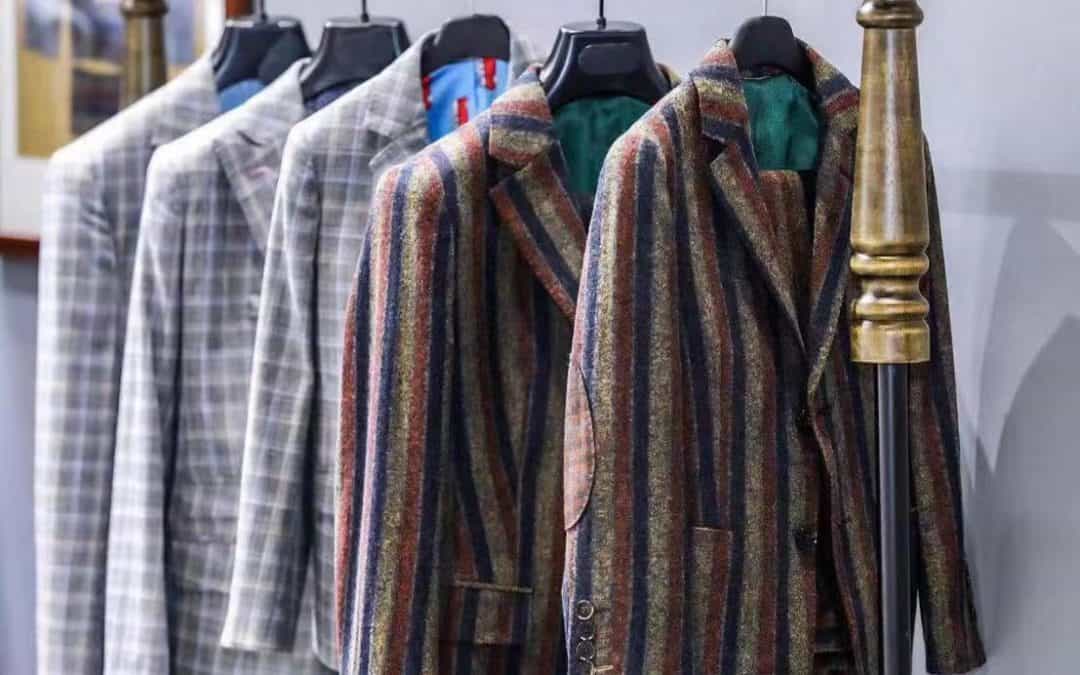 men's fancy wool casual jackets