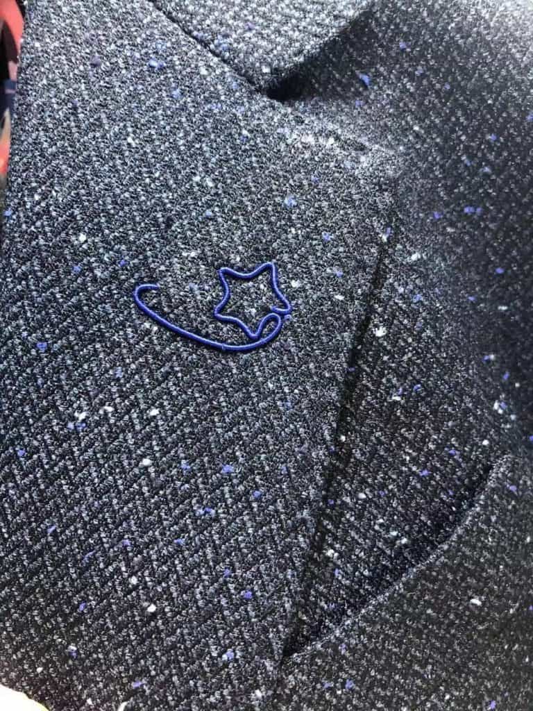 custom made suits button hole