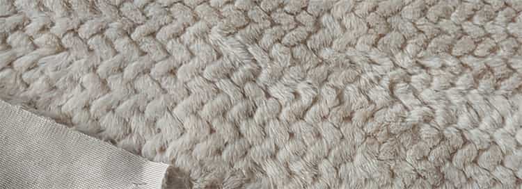 China knitted fabric fake fur for coats