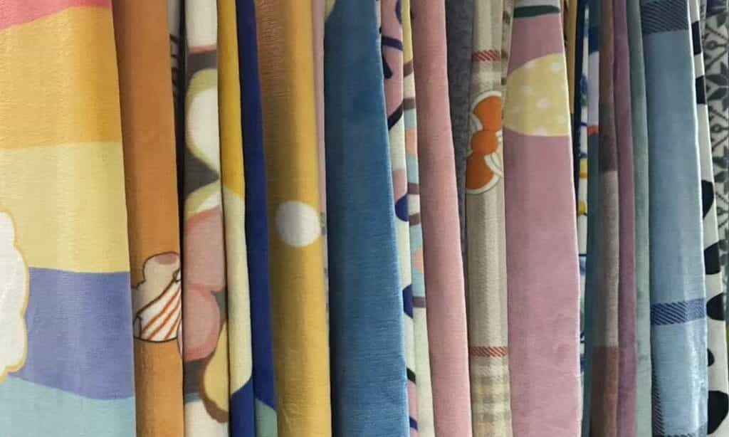 carton fur fabric for children