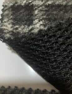 poly composite fabric for grey wool knit fabric