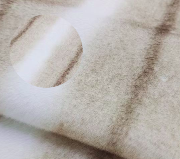 2 fake fur fabric