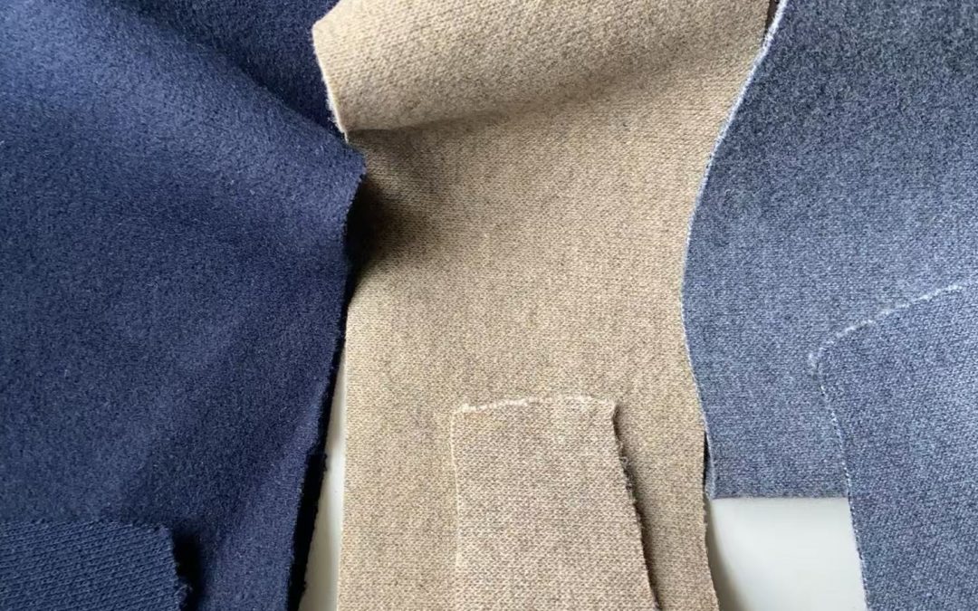 100 poly knit fabric for men’s knit jacket