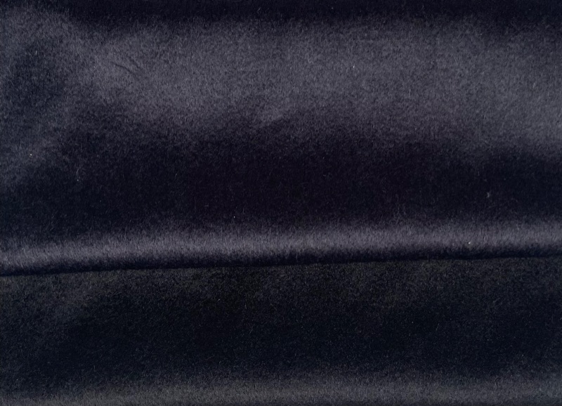 70cashmere30wool fabric ready goods dark navy black
